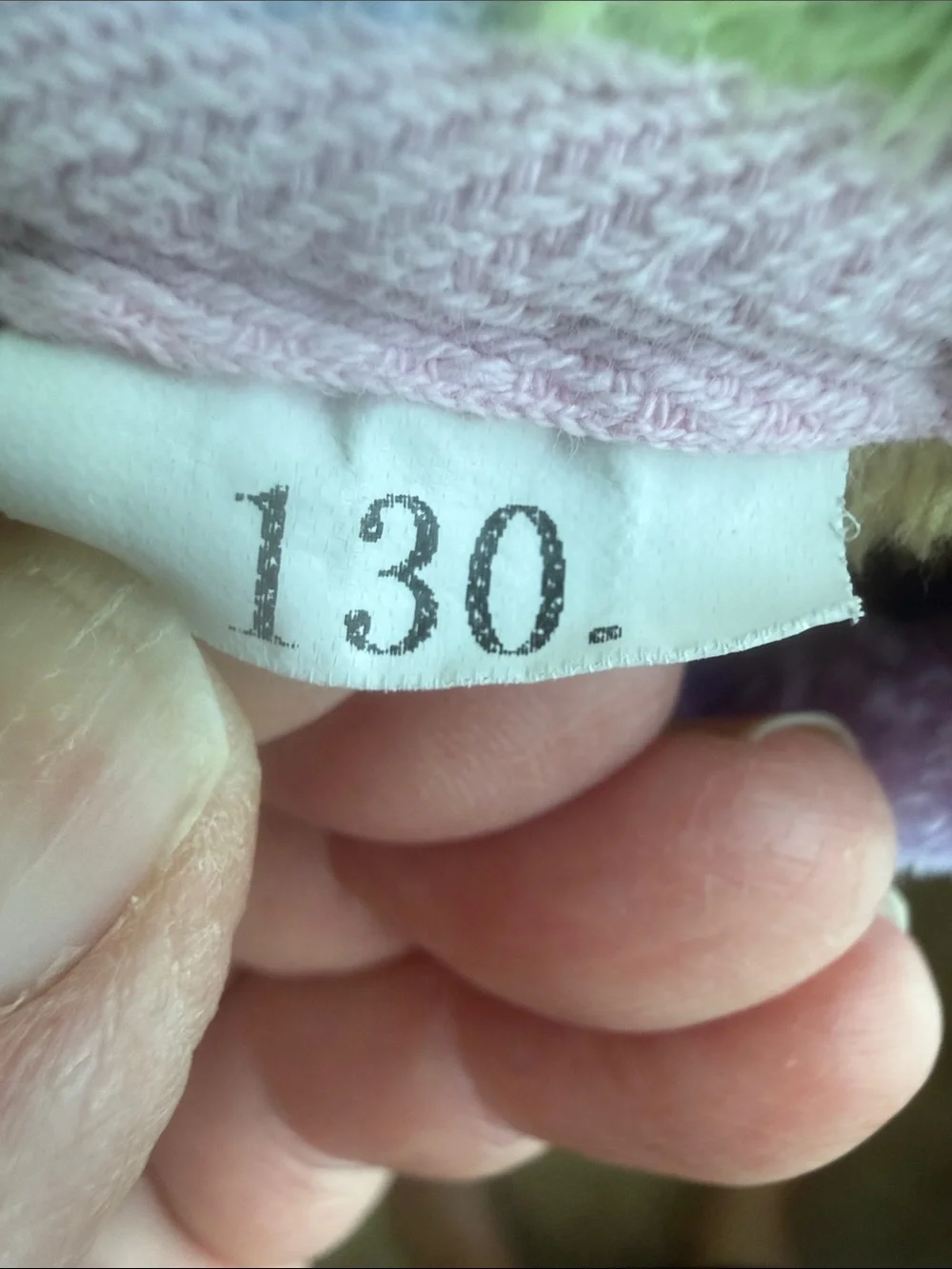 Amazon Kids Rainbow Unicorn Hooded Robe in size 130. (5/6 kids)
